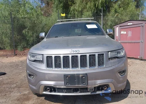 2014 Jeep Grand Cherokee Overland из США, поврежденный, VIN 1C4RJFCM4EC413468